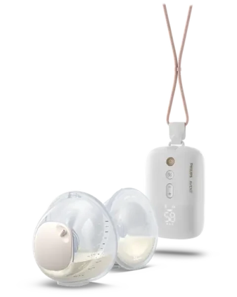 Philips Avent Premium PLUS SCF532/11 biela / Elektrická odsávačka materského mlieka / Hands-Free / bezdrôtová