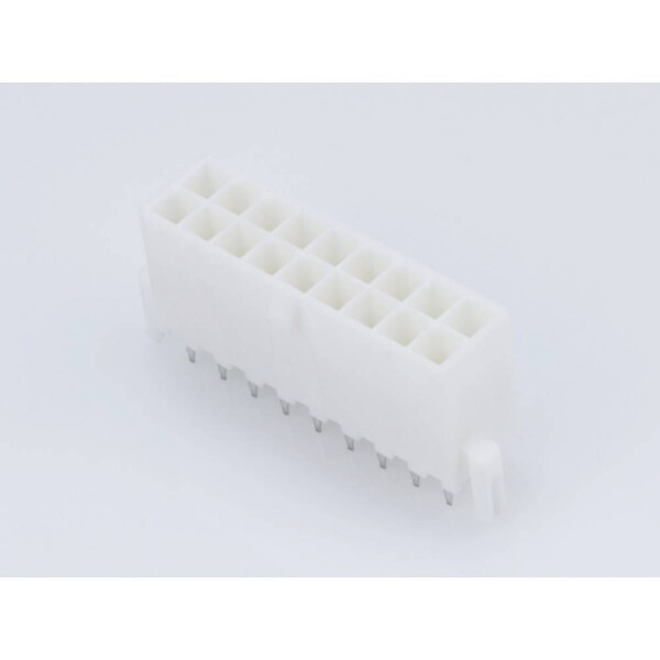 Molex vstavaná zásuvková lišta (štandardná) Počet pólov 18 Raster (rozteč): 4.20 mm 39289188 1 ks Tray; 39289188