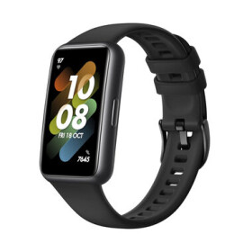 FIXED Silicone Strap Silikónový remienok pre Huawei Band 7 čierna (FIXSSTB-1053-BK)