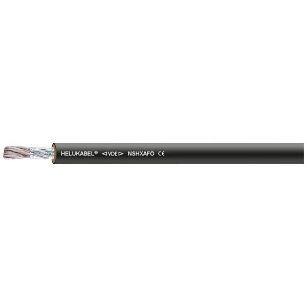 HELU 38522-100 kábel, NSHXAFÖ 1.8/3 kV, 1 x 16 mm², čierna, 100 m; 38522-100