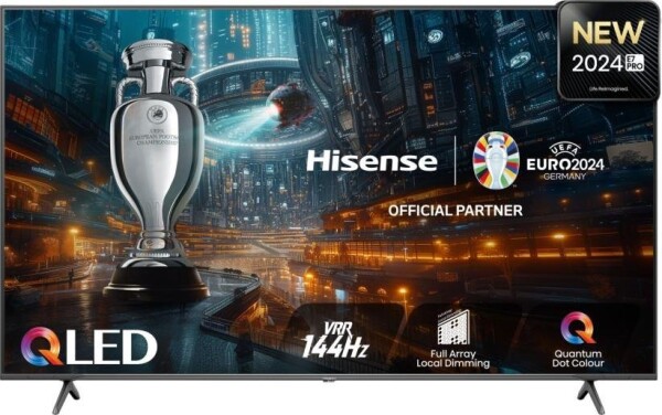 Hisense Hisense 75E77NQ PRO, QLED TV - 75 - black, UltraHD/4K, triple tuner, PVR, 120Hz panel