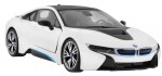 RASTAR Auto na diaľkové ovládanie R / C BMW i8 Rastar 1:14 biele