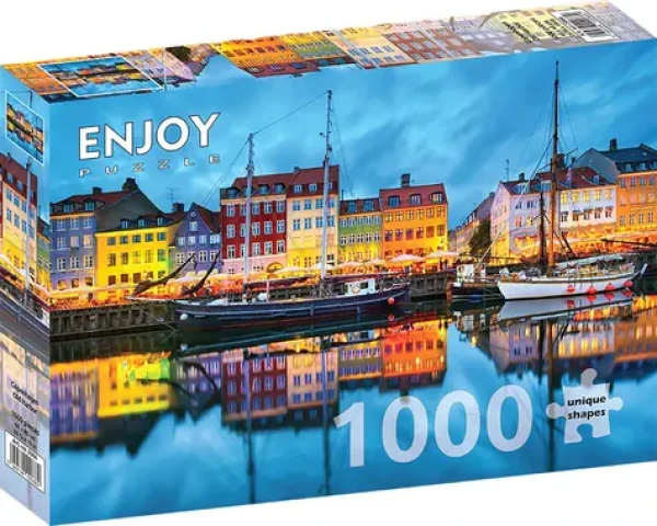 ENJOY Puzzle Starý kodanský prístav