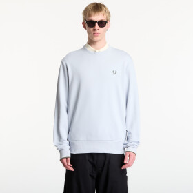 Mikina Fred Perry Crew Neck Sweatshirt Dusky Blue M