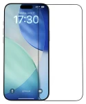 Devia Van Series Crystal Diamond čierny rámček / Ochranné sklo / Apple iPhone 17 Pro (6942297132634)