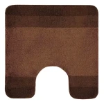 SPIRELLA BALANCE kúpeľňová WC predložka hnedá / polyester / protišmyková / 55 x 55 cm