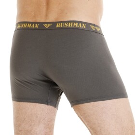 Bushman Pánske boxerky Edward II, tmavošedé L