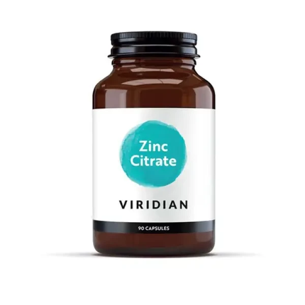 Viridian Zinc Citrate 90 cps (Zinok) (11998)