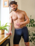 Boxerky Key MXU B26 265 M–2XL Hnědá XL