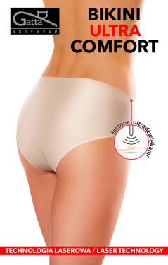 Dámske nohavičky Gatta 41591 Bikini Ultra Comfort béžová/dec.béžová S