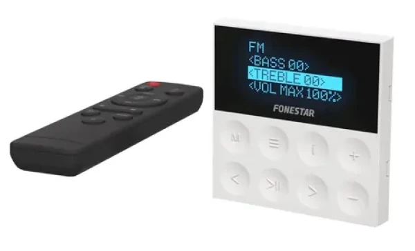 Fonestar KS-AMP / Nástenný mini zosilňovač / Bluetooth / USB / FM / 2x15W (jksamp)