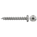 Fischer 574102 skrutky do drevotriesky 5 mm 30 mm TX Nerezová oceľ 200 ks; 574102