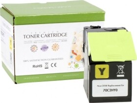 Static Control Compatible Static-Control Lexmark 702HY (70C2HY0) Yellow, 3000 p.