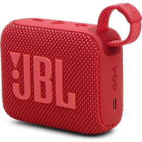 JBL GO 4 červená / Prenosný reproduktor / Bluetooth / IP67 / výdrž 7 hodín (JBLGO4RED)