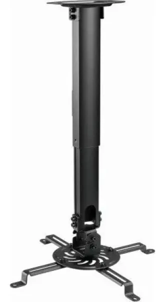 Gembird CM-B-01 čierny / Stropný držiak projektora / nosnosť 13 kg / náklon ±15° / rotácia 360° (CM-B-01)