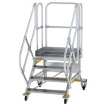 MUNK Günzburger Steigtechnik 600784 hliník, pozinkovaná ocel schodíky; 600784