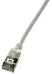 LogiLink SLIM CAT6 sivý / Patch kábel / U/FTP / 1 m / RJ-45 (CQ9032S)