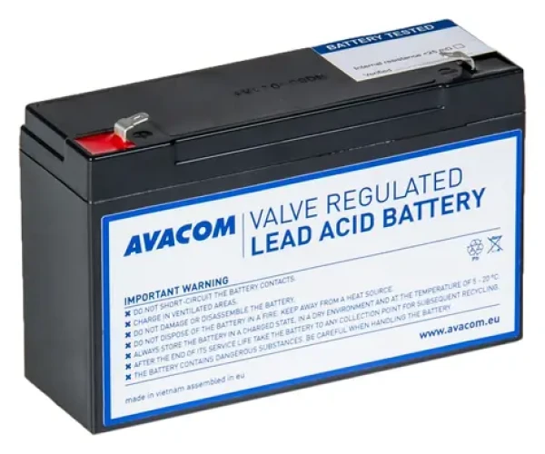 Avacom AVA-RBP01-06120- Kit / Batéria pre UPS Tripp Lite RBC52 / VRLA / 1,8 kg (AVA-RBP01-06120-KIT)