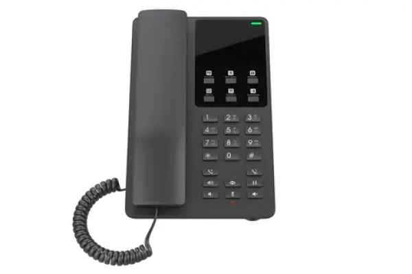 Grandstream GHP621W čierna / VoIP telefón / Hotelový / WiFi / 2x SIP účet (GHP621W)