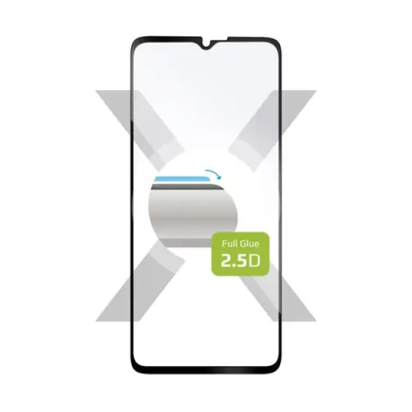 FIXED Full-Cover Ochranné tvrdené sklo pre Samsung Galaxy Xcover6 Pre čierna / lepenie cez celý displej (FIXGFA-1240-BK)