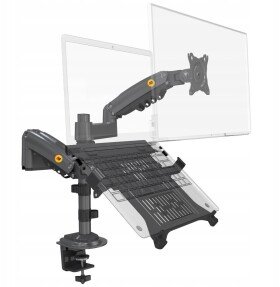 North Bayou Uchwyt biurkowy na monitor 17" - 27" i laptopa (H180-FP)