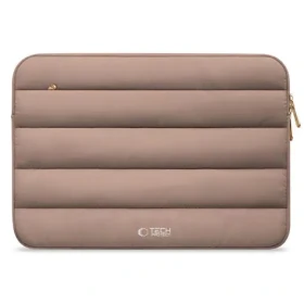 Tech-Protect Fluffy 15-16" hnedá / Puzdro pre notebook / 15-16" / plyšové