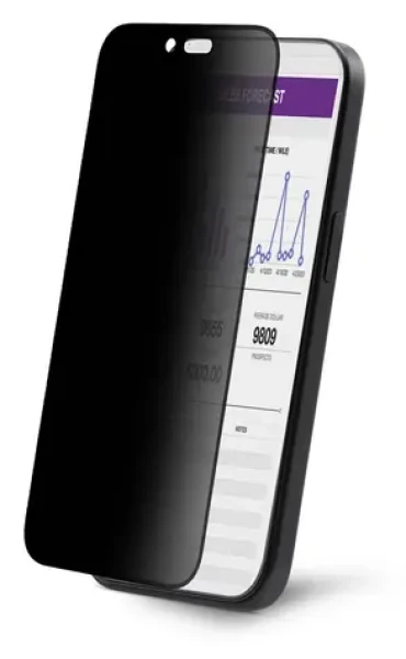 StarTech Privátne ochranné sklo pre Apple iPhone 16 PLUS / Ochranné sklo / Temperované / Privátny filter (I16T2-PRIVACY-SCREEN)