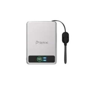 BMX SolidSafe™ 5K SOLID-State magnetická powerbanka strieborná / 5000 mAh / 20W / 1x USB-C (BMX-B939-05-SI)