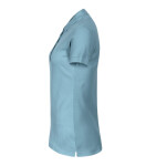 Bavlnené ťažké dámske polo tričko sky blue L