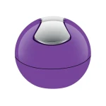 Spirella BOWL mini výklopný odpadkový kôš 1 L fialový / plast (7610583149688)