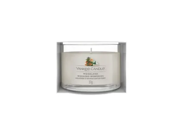 Yankee Candle Woodland Weekend Memories votívna sviečka plnená v skle 37g / doba horenia: až 10h (5038581162522)