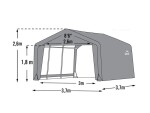 Plachtový prístřešok – ShelterLogic 3,7 × 3,7 m
