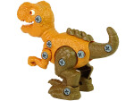 Mamido Set Dinosaurus Tyrannosaurus Rex s vajcom DIY skrutkovač Orange