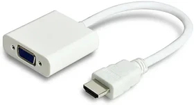 MicroConnect Adaptér HDMI 1.4 - VGA MF / 1920x1080p @ 60MHz / no audio / 0.3m / biela (HDMVGA1)