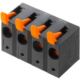 Weidmüller 2491910000 skrutkovacia svorka 16 mm² Pólov 4 čierna 25 ks; 2491910000