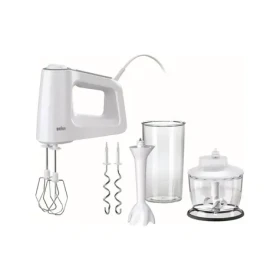 Braun MultiMix 3 HM3135 / Ručný šľahač / 500 W / 5 rýchlostí / rozsiahle príslušenstvo (HM3135)