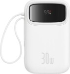 Baseus Powerbank Baseus QPow 2 10000mAh 30W (biały)