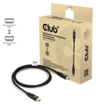 Club3D Kábel Mini DisplayPort - Mini DisplayPort čierny / Video kábel / DisplayPort 2.1 / 10K 60Hz / 1 m (CAC-1165)