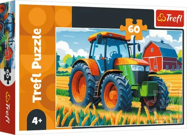 Trefl Puzzle Farmárov automobil