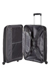 Stredný škrupinový kufor American Tourister Bon Air M Black