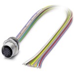 Flush-type connector SACC-E-FS-17CON-M16/0,5 SCO 1556294 Phoenix Contact; 1556294