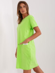 Dámske šaty 8724 dress.12 pea green - FPrice S/M