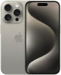 Apple iPhone 15 Pro 512GB Titanová prírodná / 6.1" / 512GB / iOS17.3 (MTV93)