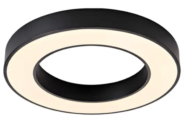 Immax NEO PASTEL SLIM SMART čierna / Stropné svietidlo / 60 cm / 53W / Zigbee 3.0 / TUYA (07209L)