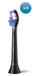 Philips Sonicare Sensitive HX6056/88 čierna / Náhradná hlavica / 6 ks (HX6056/88)