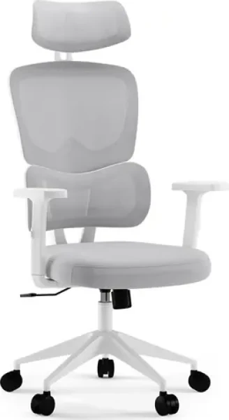 SENSE7 Veno biela / Nastaviteľné kancelárske kreslo / nosnosť 120 kg (5902659847409)