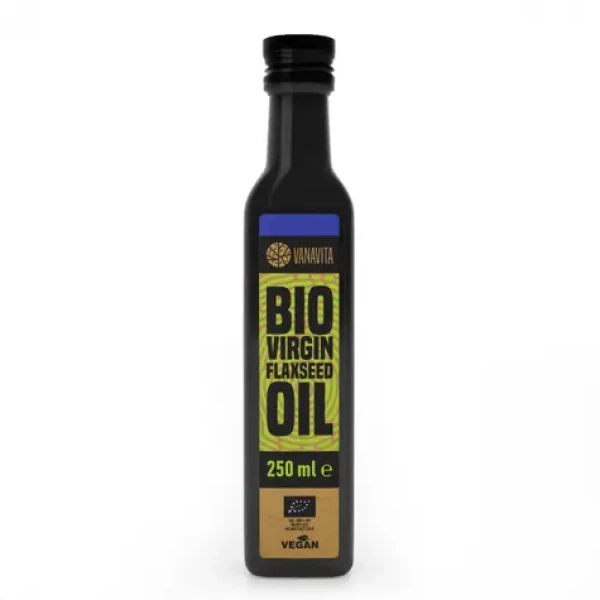 BIO Ľanový olej - VanaVita (250 ml) (36616-1-250ml)
