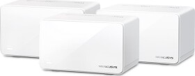 Mercusys MERCUSYS Halo H90X(3-pack) WiFi6 Mesh (AX6000,2,4GHz/5GHz,1x2,5GbELAN/WAN,2xGbELAN/WAN)