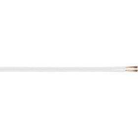 Kash 4016138962567 opletenie / lanko LiY-Z 2 x 1.50 mm² biela 100 m; 4016138962567
