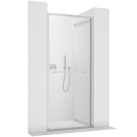 CERANO - Sprchové posuvné dvere Versaro L/P - 6 mm - chróm, transparentné sklo - 90x195 - zasúvacie CER-8050BD80345